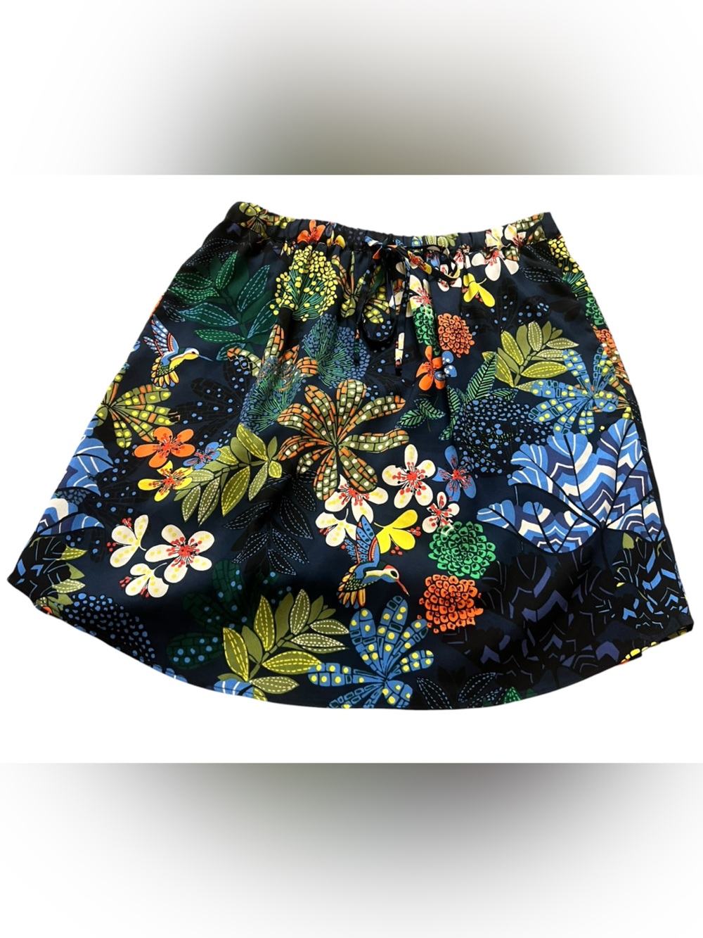 LOFT Floral Skirt XS